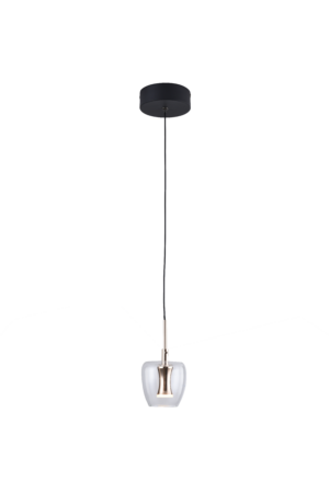 MD2291-1A-3BGN NELSON LAMPA WISZĄCA CZARNO-ZŁOTA/BLACK-GOLD