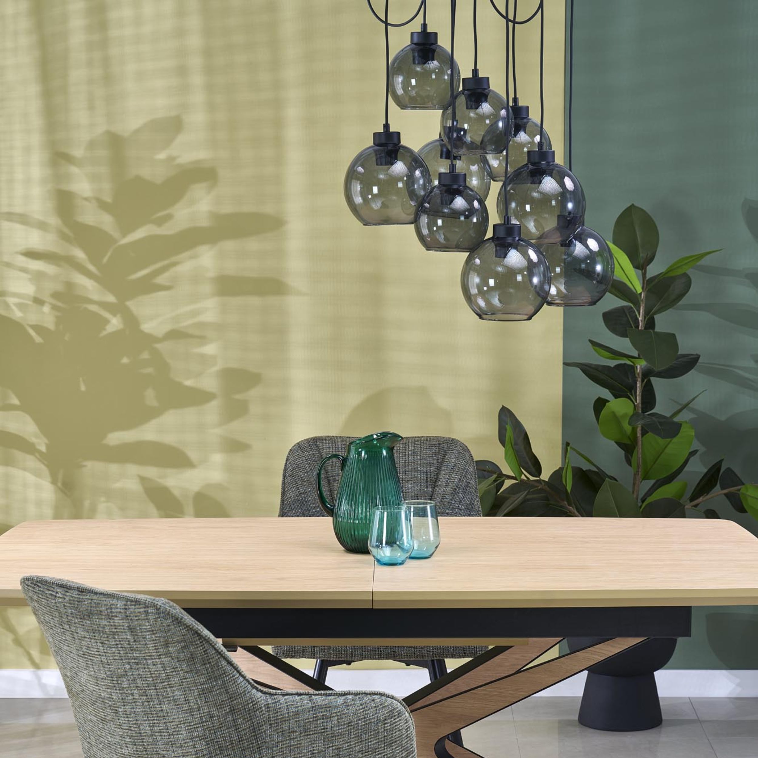 CUBUS GRAPHITE LAMPA WISZĄCA 9 KOŁO - obrazek 3