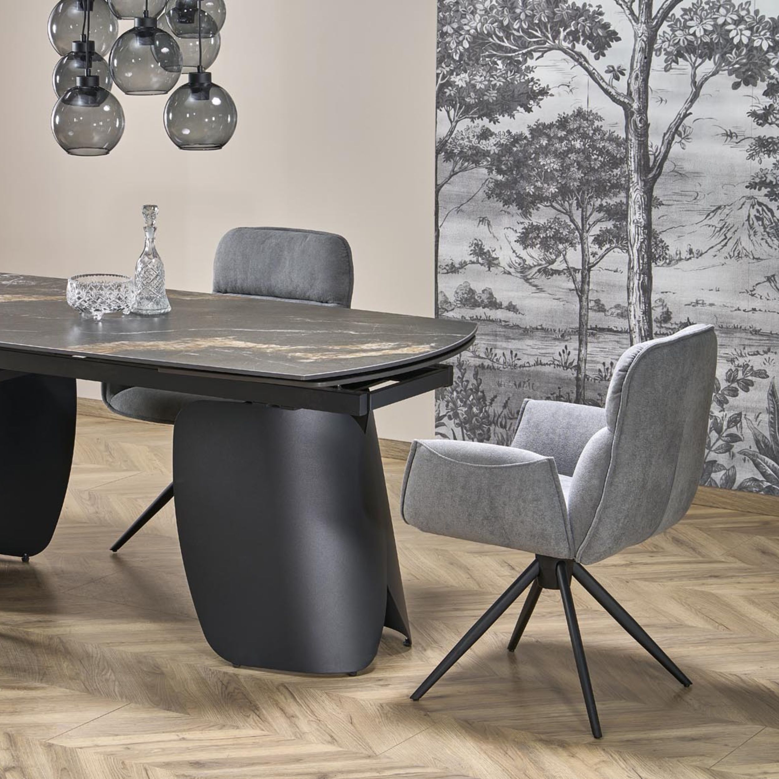 CUBUS GRAPHITE LAMPA WISZĄCA 9 KOŁO - obrazek 7