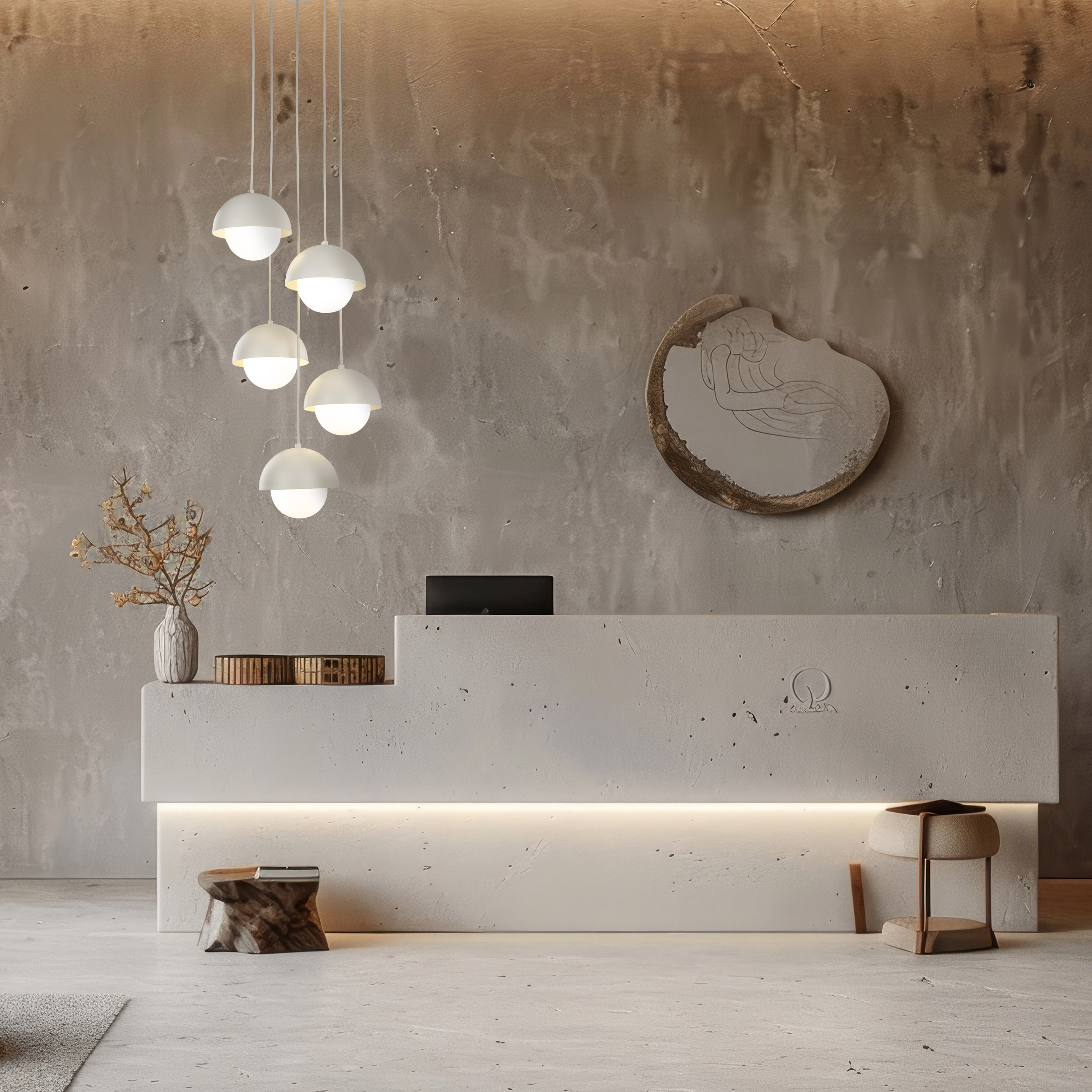 BONO BEIGE LAMPA WISZACA 5 - obrazek 3