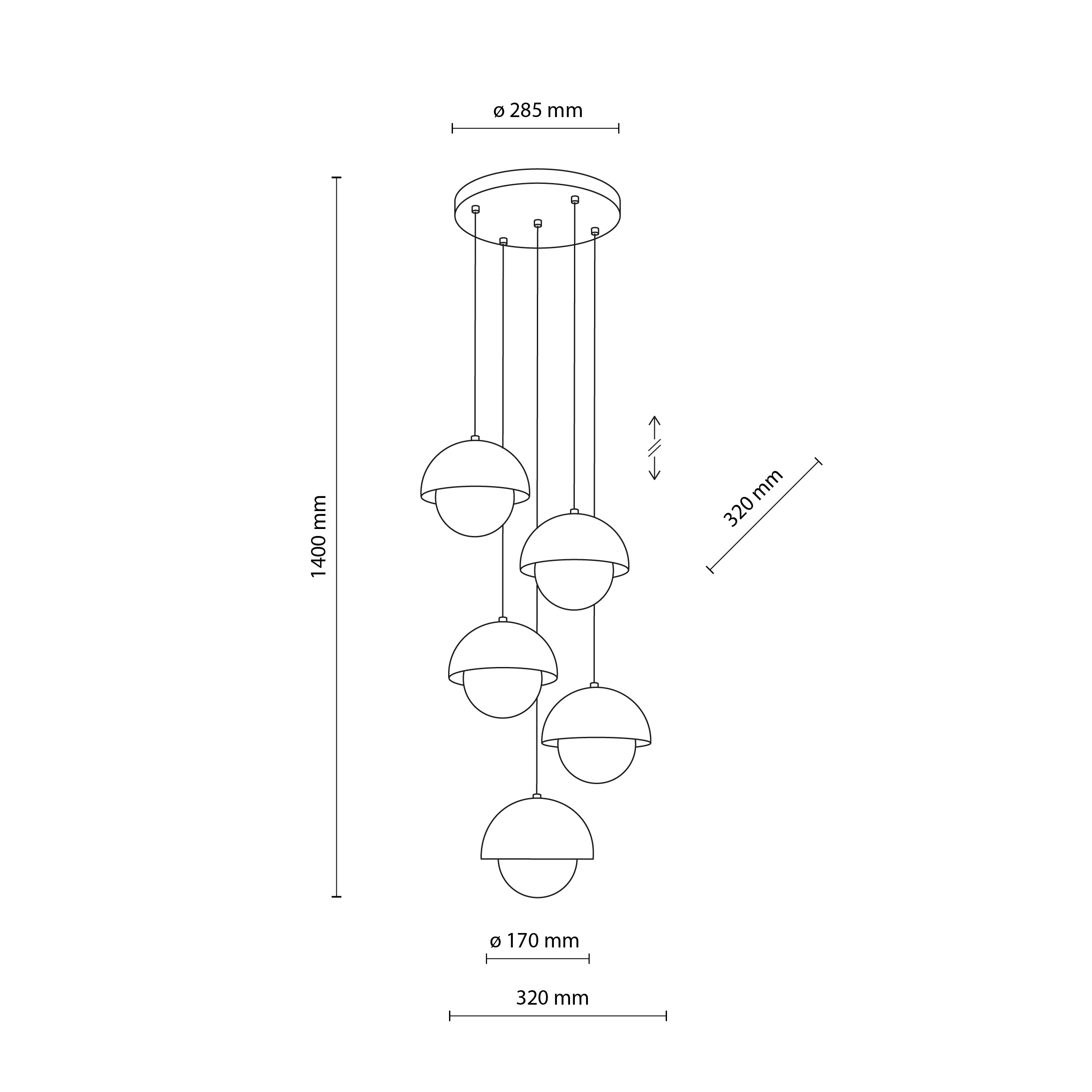 BONO BEIGE LAMPA WISZACA 5 - obrazek 7