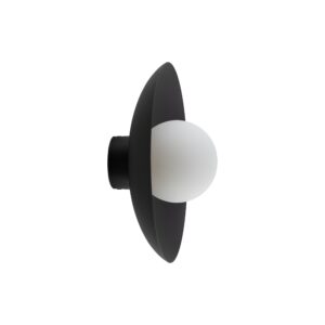 SLATE BLACK GLASS KINKIET 1XG9