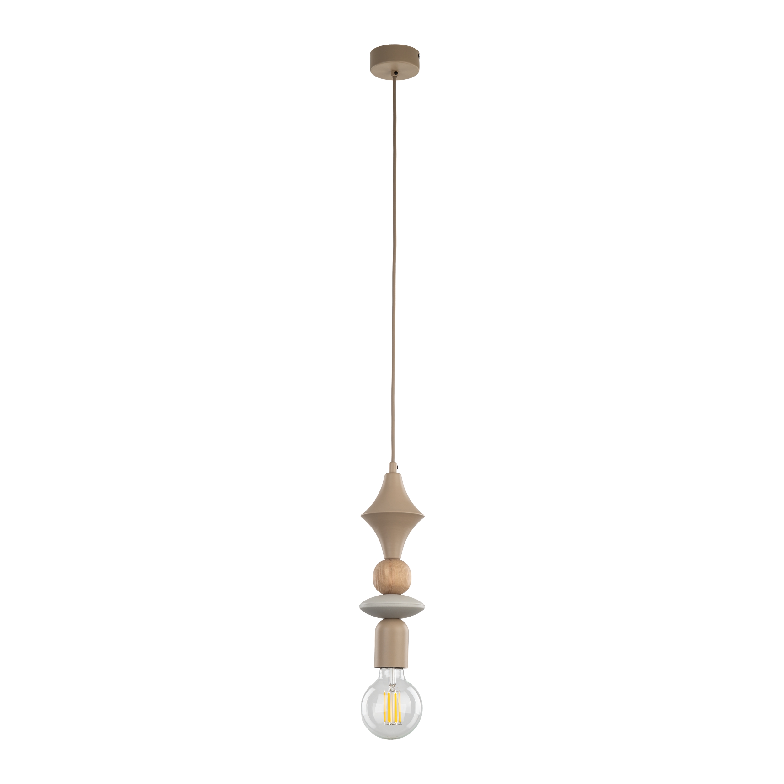 TOWER SABIA WOOD 1XE27