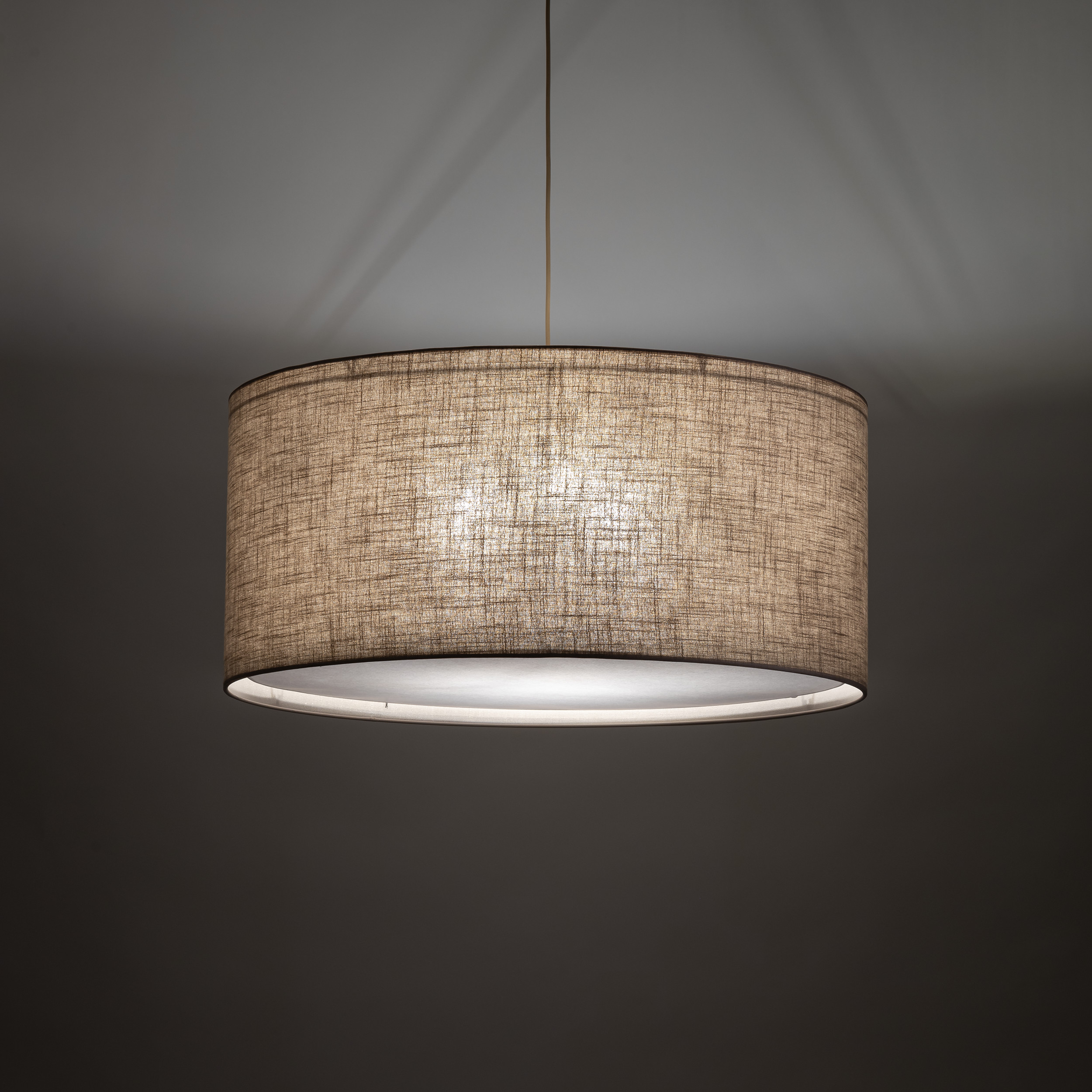LARGO LINEN LAMPA WISZĄCA 3XE27 - obrazek 2