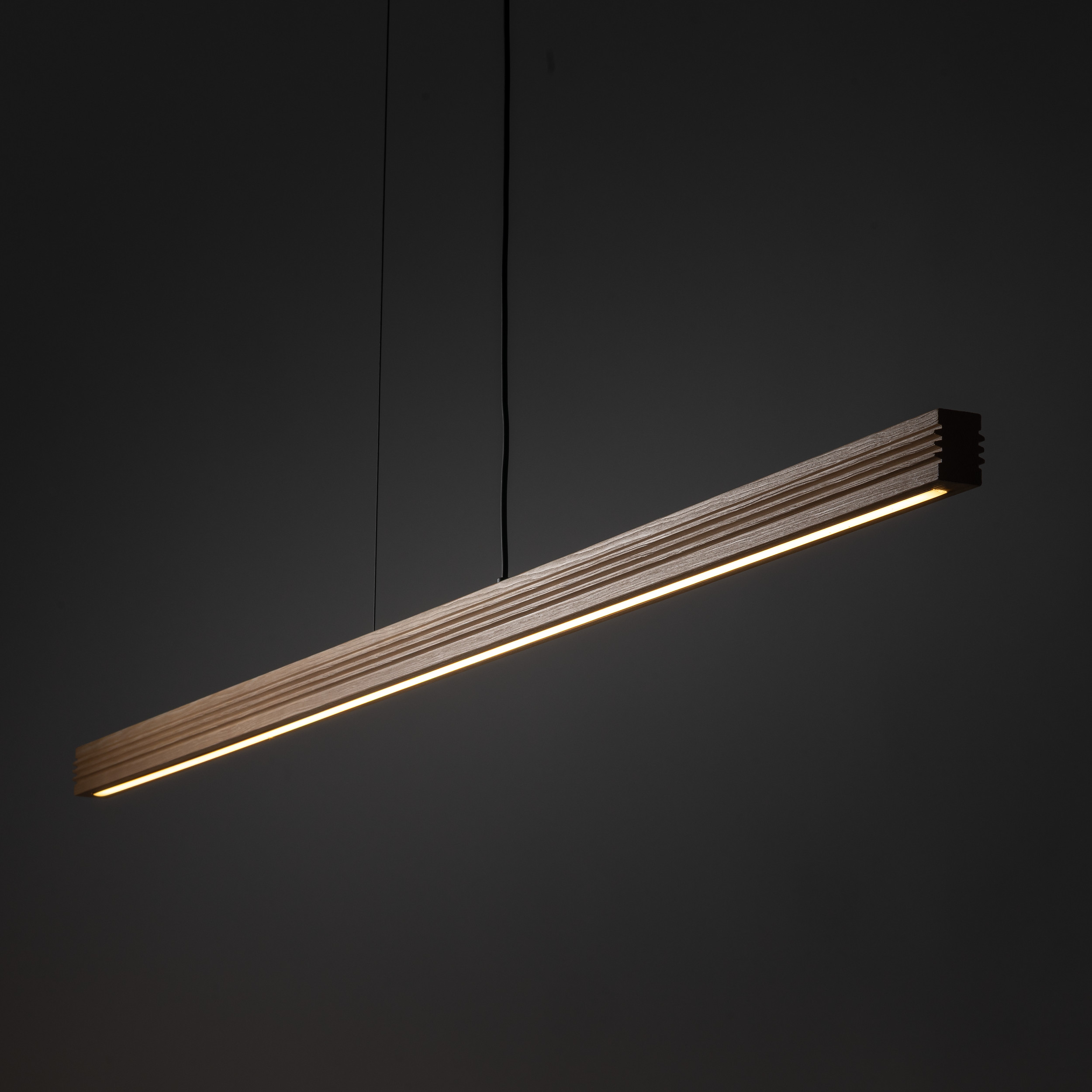 VIGA WOOD LED SOSNA SZCZOTKOWANA POSTARZANA LAMPA WISZĄCA - obrazek 3