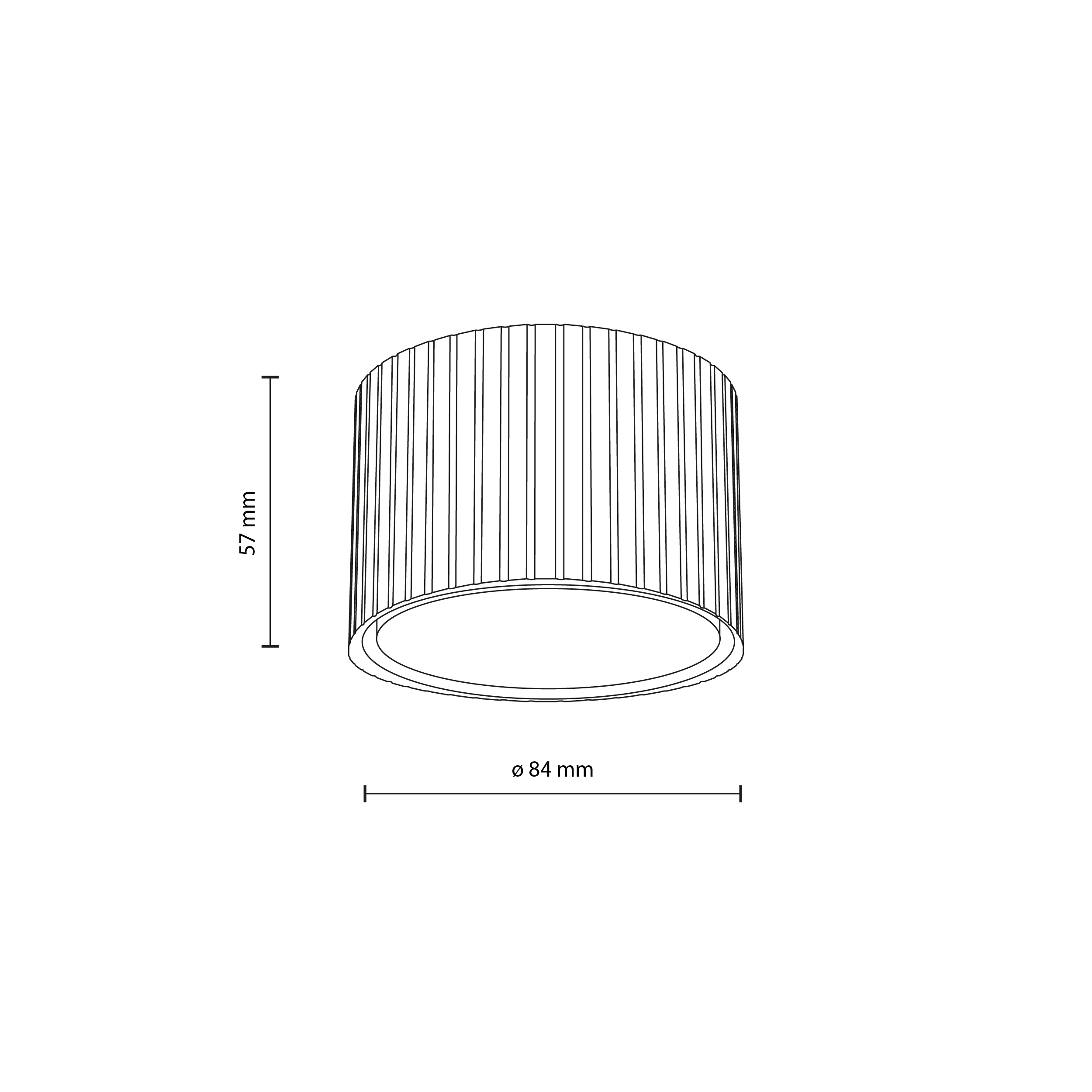 FERRO BROWN DOWNLIGHT+ GX53 - obrazek 7