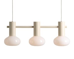 LAMPA WISZĄCA FLO 3 CREAM S
(żarówki w zestawie)