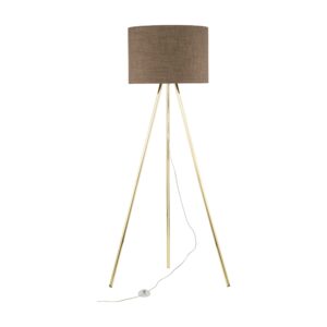 UMBERTO BROWN GOLD LAMPA PODŁOGOWA 1