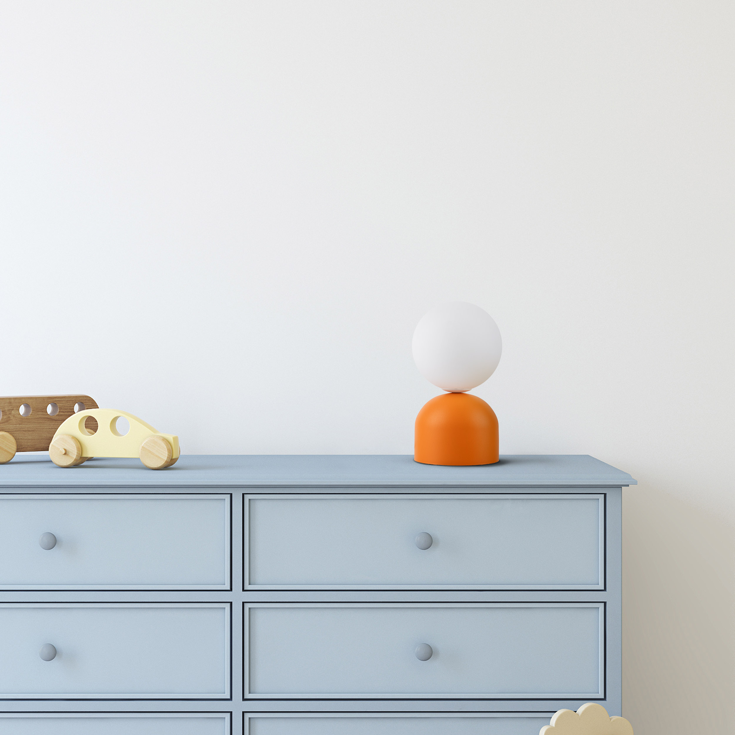 MIKI ORANGE LAMPKA NOCNA 1 - obrazek 2