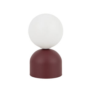 MIKI BURGUND LAMPKA NOCNA 1XG9