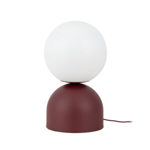 MIKI BURGUND BIG LAMPKA NOCNA 1XE27