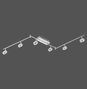 6787-96 SILEDA LAMPA SUFITOWA ALUMINIUM
