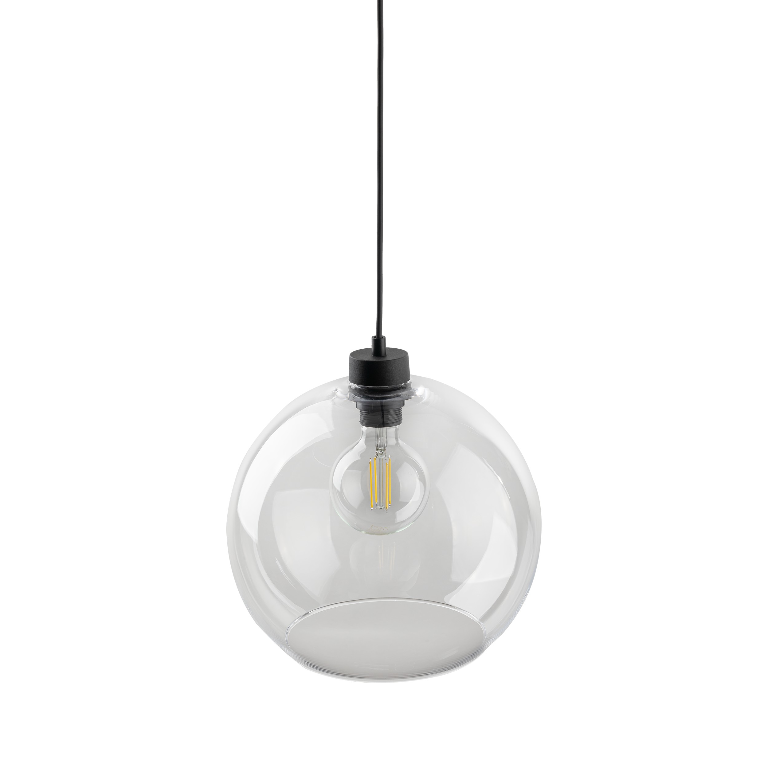 CUBUS LAMPA WISZĄCA 1 PŁ TRANSPARENT - obrazek 3
