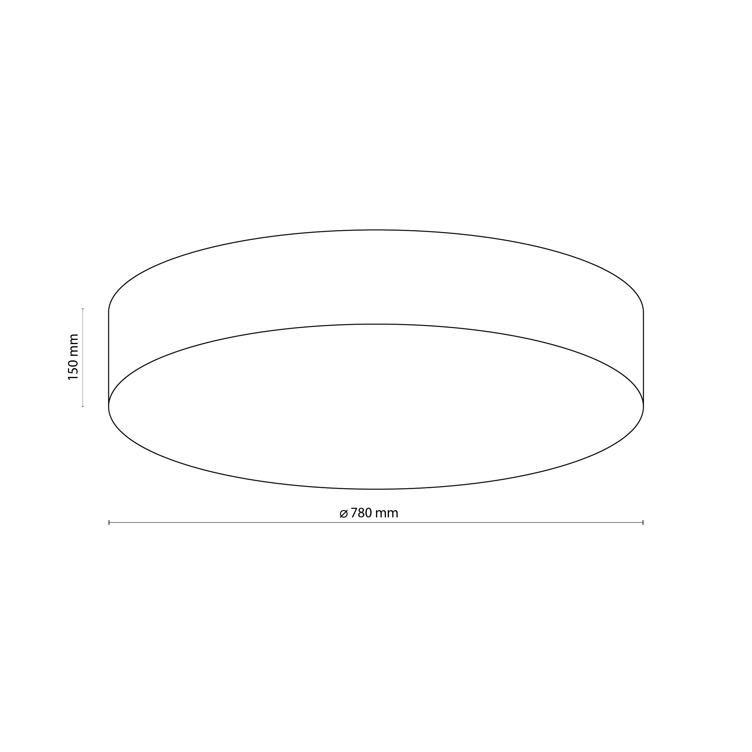 RONDO WHITE LAMPA SUFITOWA 6 780 - obrazek 3