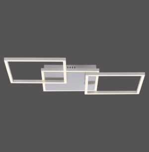 14003-55 IVEN LAMPA SUFITOWA STALOWY