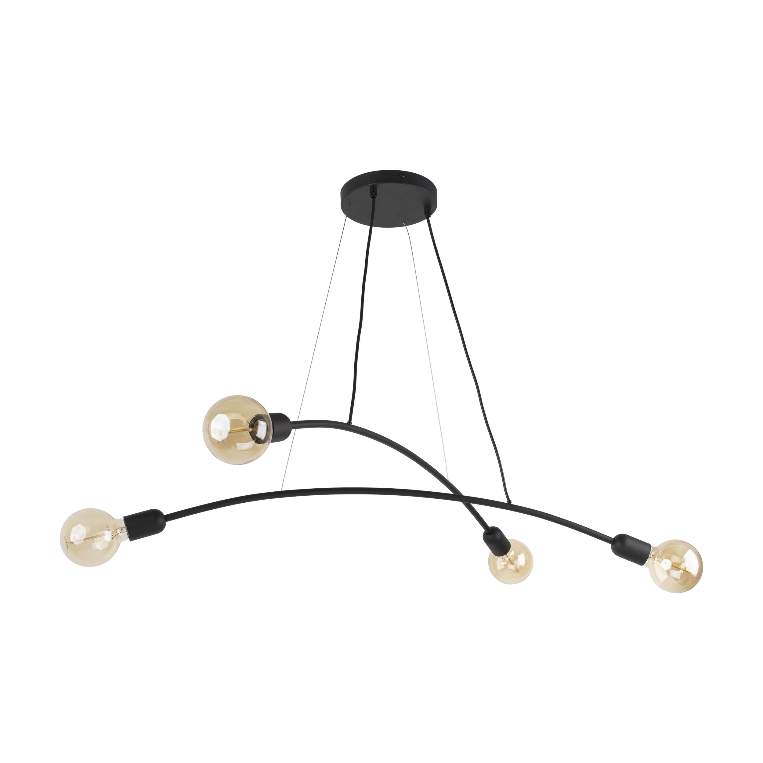 HELIX BLACK LAMPA WISZĄCA 4