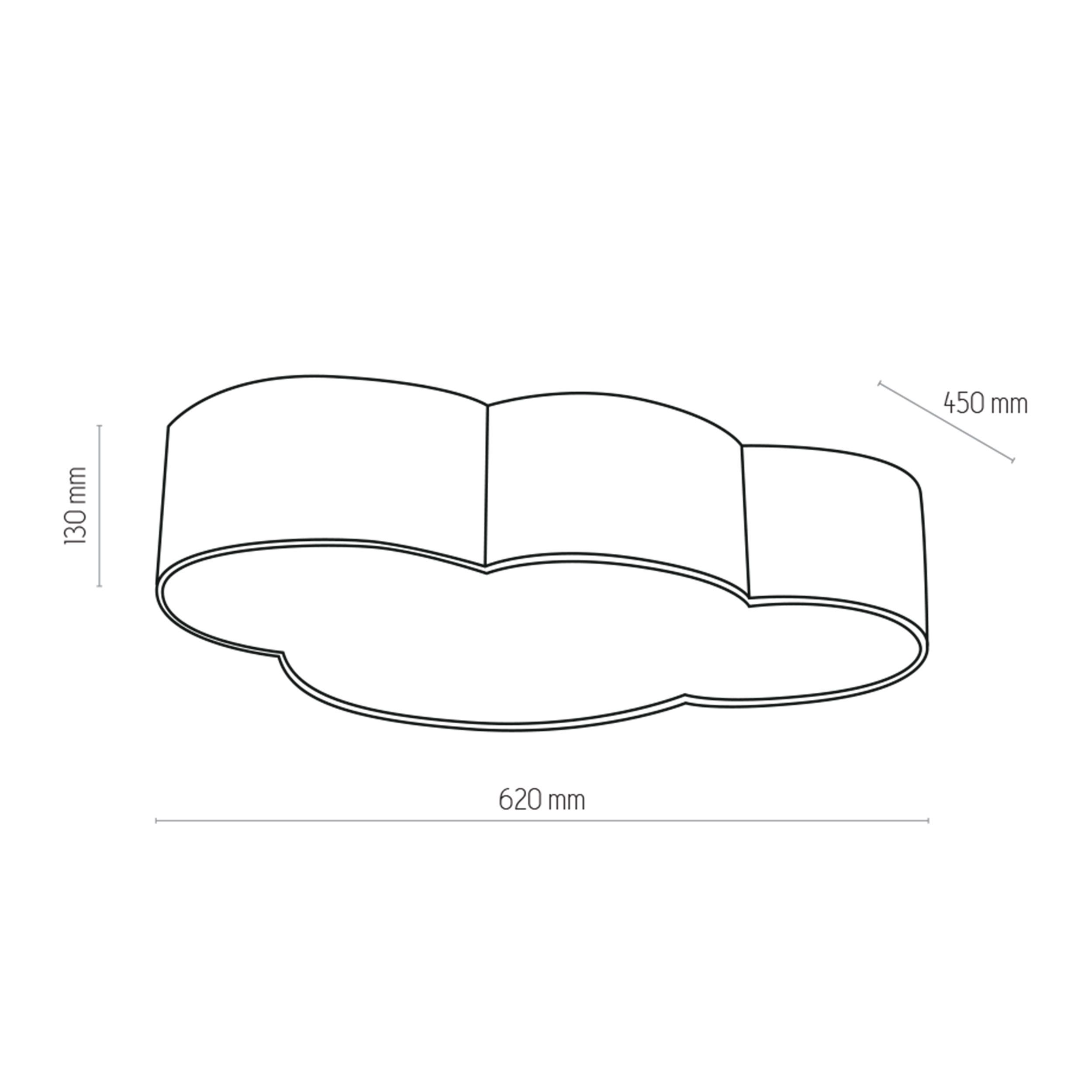CLOUD GREY LAMPA SUFITOWA 4 - obrazek 6
