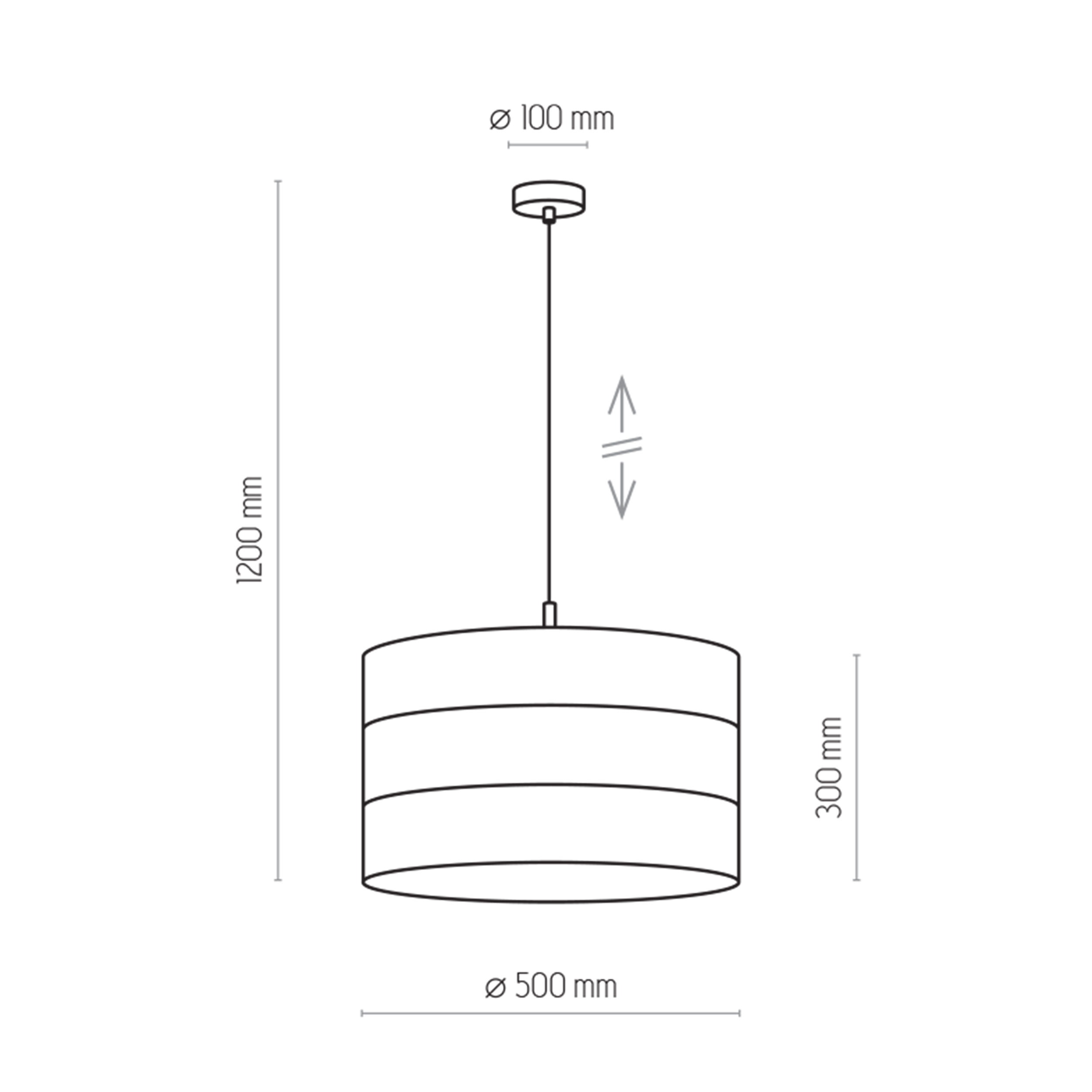 TAGO BLACK LAMPA WISZĄCA 1 - obrazek 3