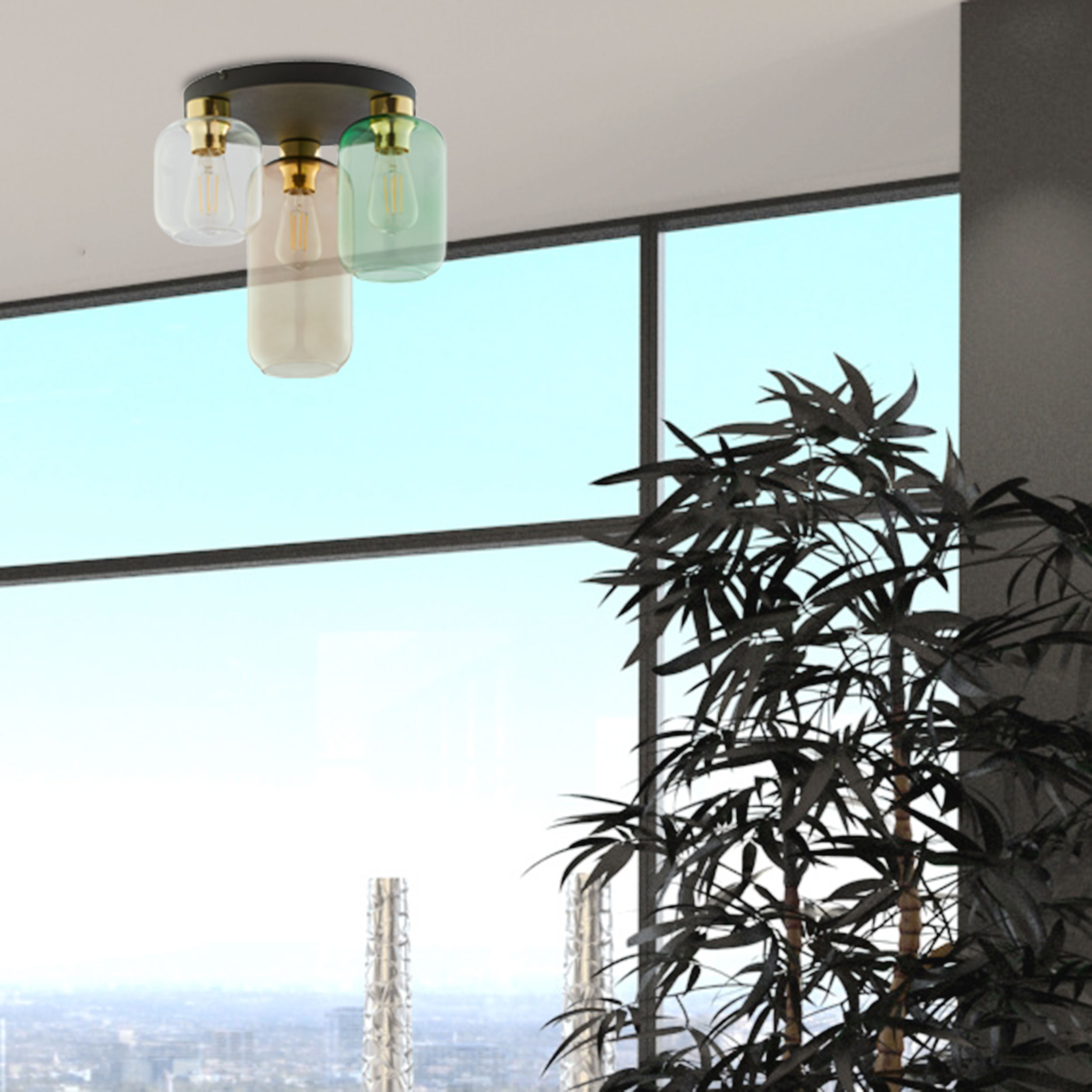 MARCO GREEN LAMPA SUFITOWA 3 - obrazek 2
