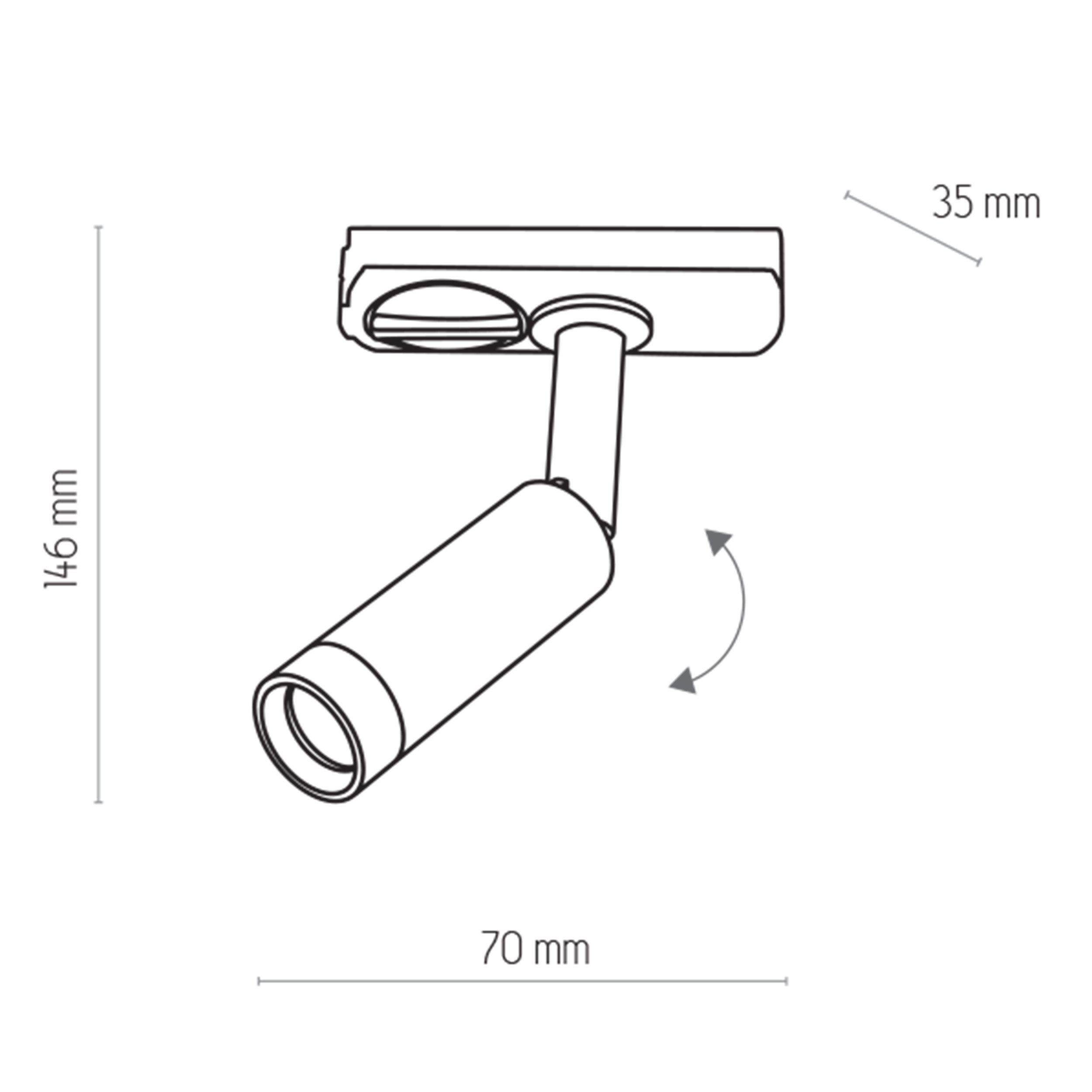 TRACER LED BIAŁY/CHROM - obrazek 3
