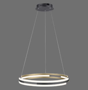 2051-60 Q-BELUGA LAMPA WISZĄCA MATOWY MOSIĄDZ
