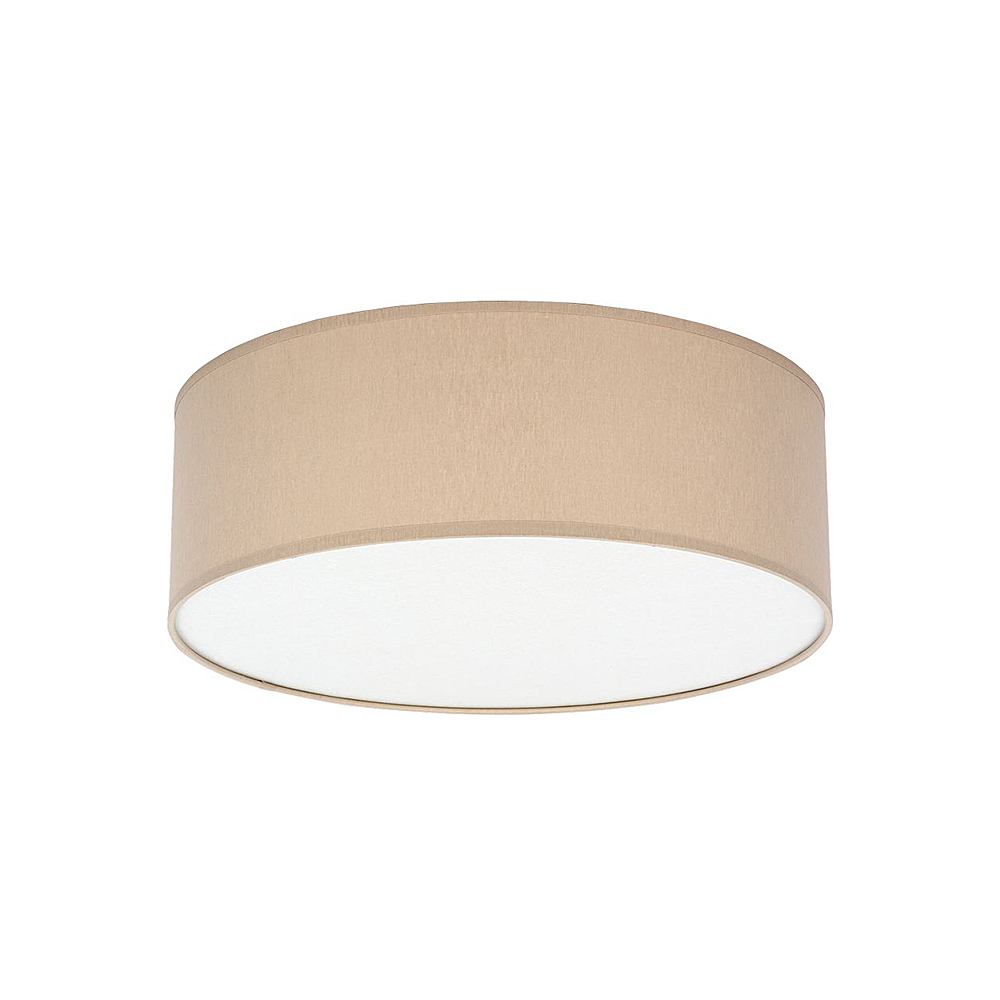 RONDO BEŻOWE LAMPA SUFITOWA 4 PŁ 450