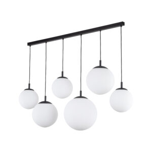 ESME WHITE LAMPA WISZĄCA 6 PŁ  LISTWA