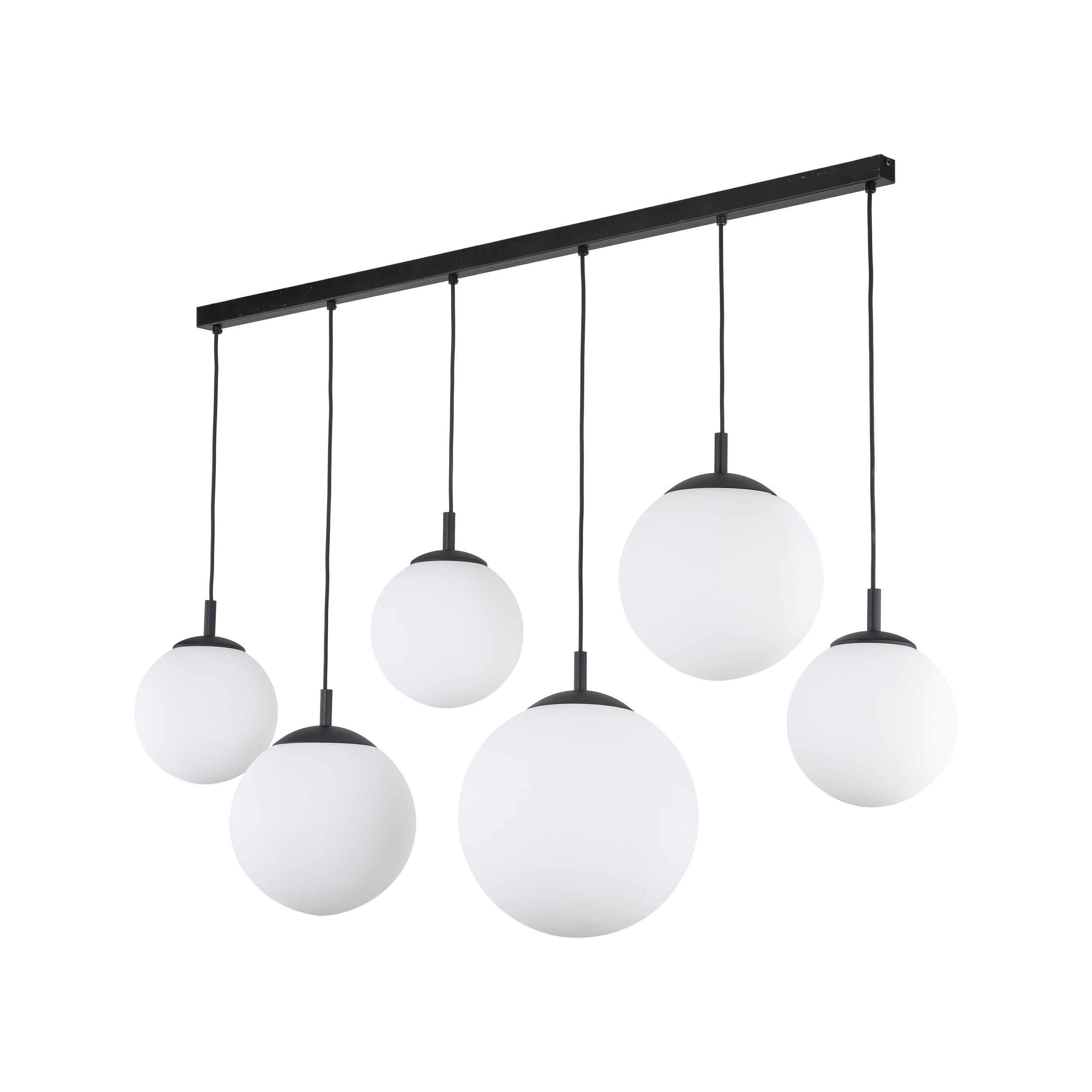 ESME WHITE LAMPA WISZĄCA 6 PŁ  LISTWA