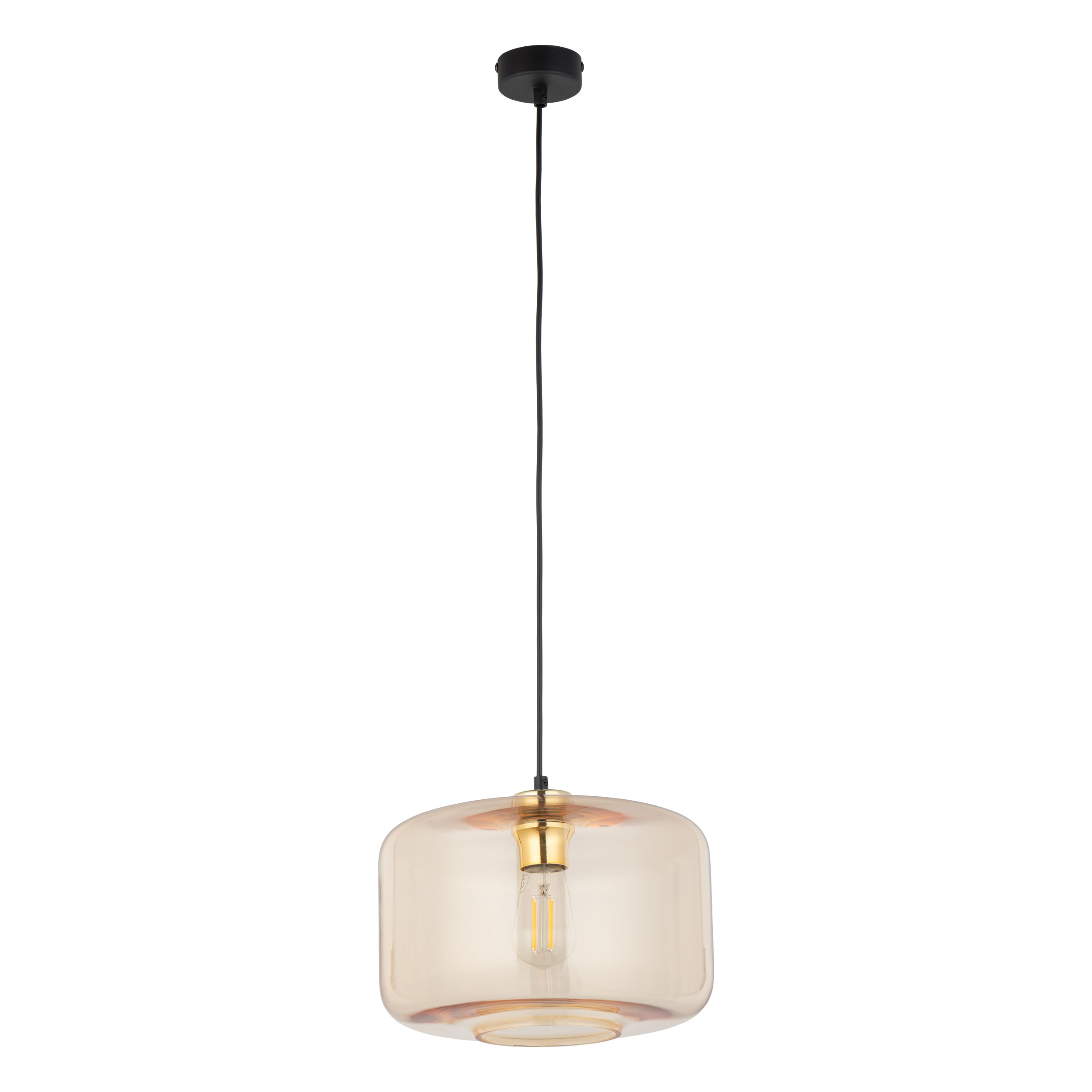 ALMA LAMPA WISZĄCA 1 BURSZTYN