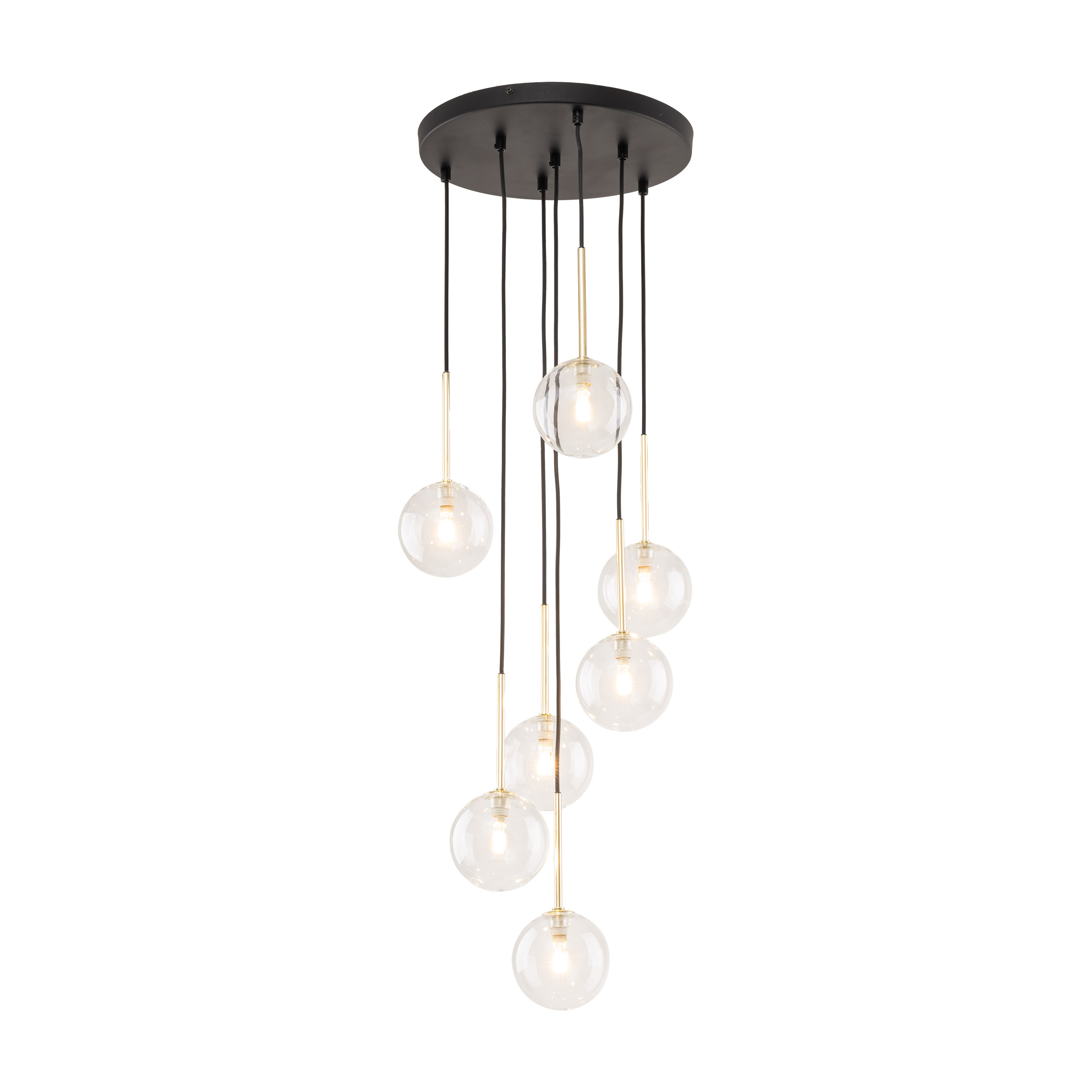 NILOS BLACK / GOLD LAMPA WISZĄCA 7 - obrazek 7
