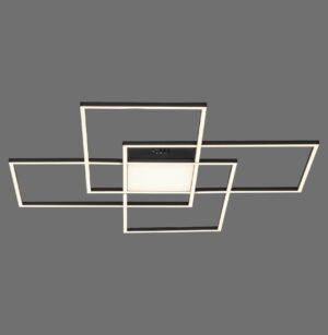 6073-18 Q-ASMIN LAMPA SUFITOWA CZARNY