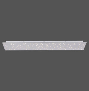 14672-55 SPARKLE LAMPA SUFITOWA STALOWY
