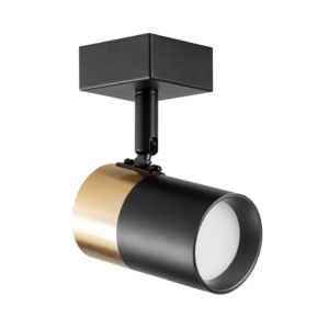 OB-2204BD-1-BK FORI KINKIET CZARNY-ZŁOTY/BLACK-GOLD