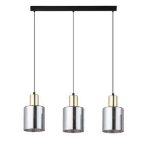 SIERRA GOLD LAMPA WISZĄCA 3  LISTWA