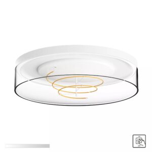 1004 NOLAN LAMPA SUFITOWA CLEAR