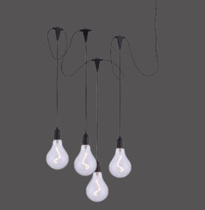 19094-18 ENNI LAMPA WISZĄCA CZARNY