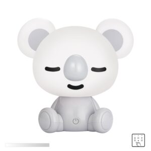 KDR-611-GR LAMPA STOŁOWA KOALA SZARA/GREY