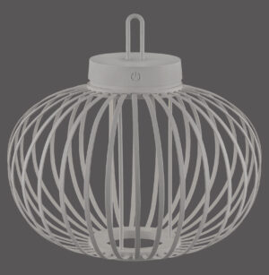 19304-40 AKUBA LAMPA STOŁOWA/ZEWNĘTRZNA BEZPRZEWODOWA SZARY