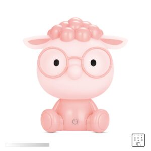 KDR-612-PK LAMPA STOŁOWA OWCA RÓŻOWA/PINK
