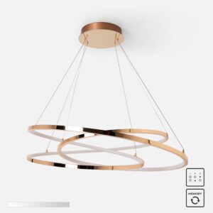 MD7360-1A-3GT CHOLET LAMPA WISZĄCA ZŁOTA/GOLD