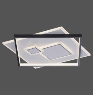 6390-16 MAILAK LAMPA SUFITOWA CZARNY/BIAŁY