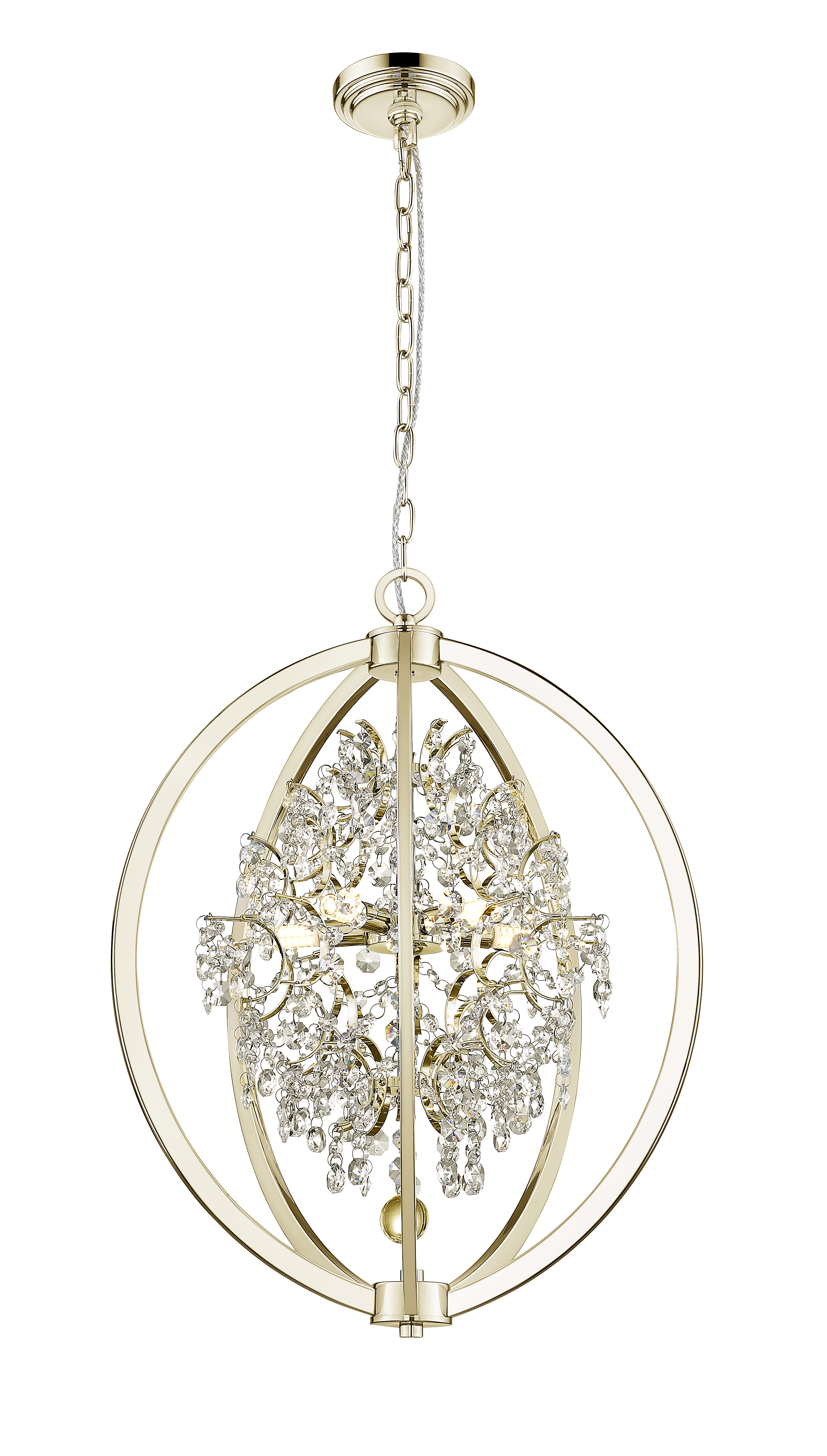 P0477-05B-F7AC PENA LAMPA WISZĄCA ZŁOTA/GOLD