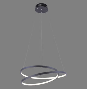 2472-18 ROMAN LAMPA WISZĄCA CZARNY