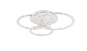MS238130-WH LUNAR LAMPA SUFITOWA BIAŁA-CHROM/WHITE-CHROME