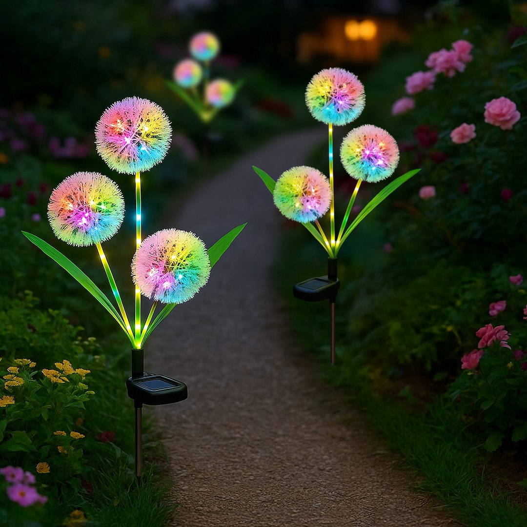 Lampka Solarna Garlic Color RGB IP44 - obrazek 2