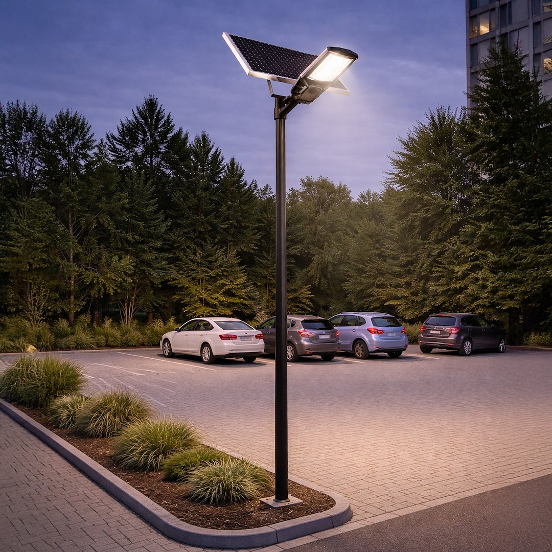 Lampa Solarna Kobra II 400W 2400lm 4000K IP65 - obrazek 2