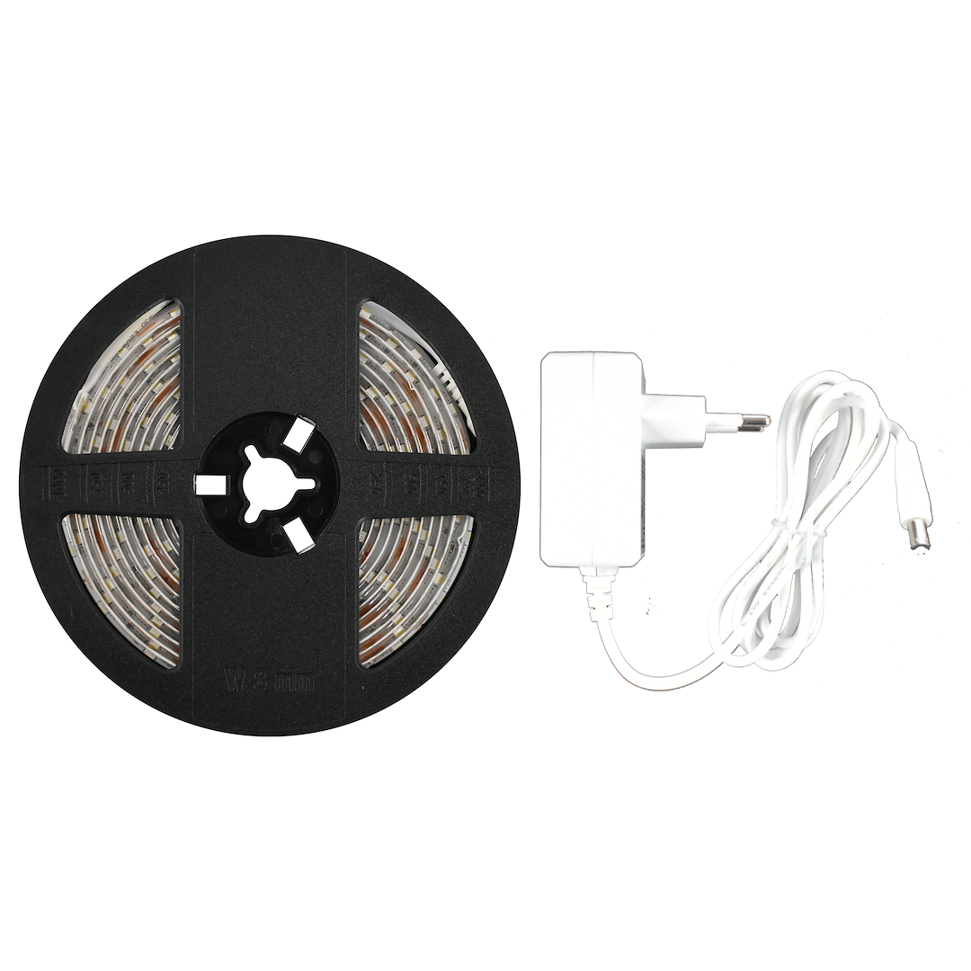Zestaw Taśma SMD 60/m 4000K IP65 5m + Zasilacz