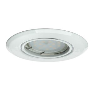 Oczko Okrągłe GU10 1X5W Led Biały