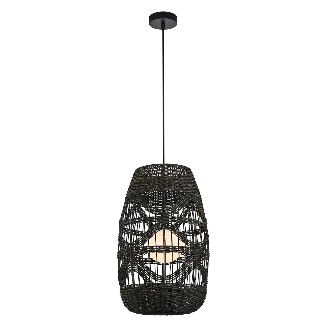 Lampa wisząca Arona Czarny 1xG9 fi 250
