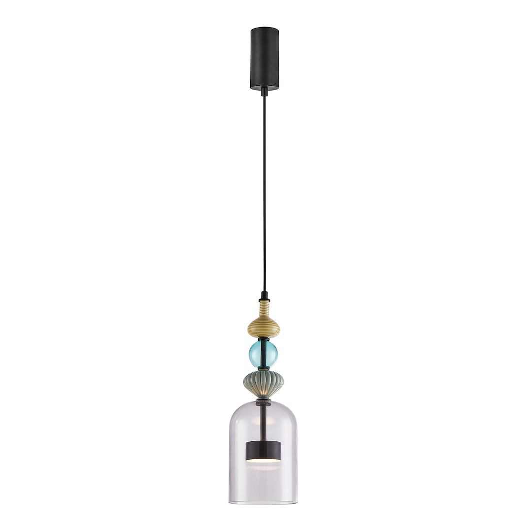 Lampa wisząca Arte 12W LED śr. 13cm czarny